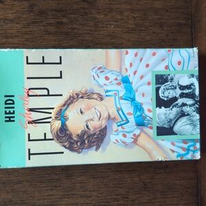 Vintage Shirley Temple Heidi VHS